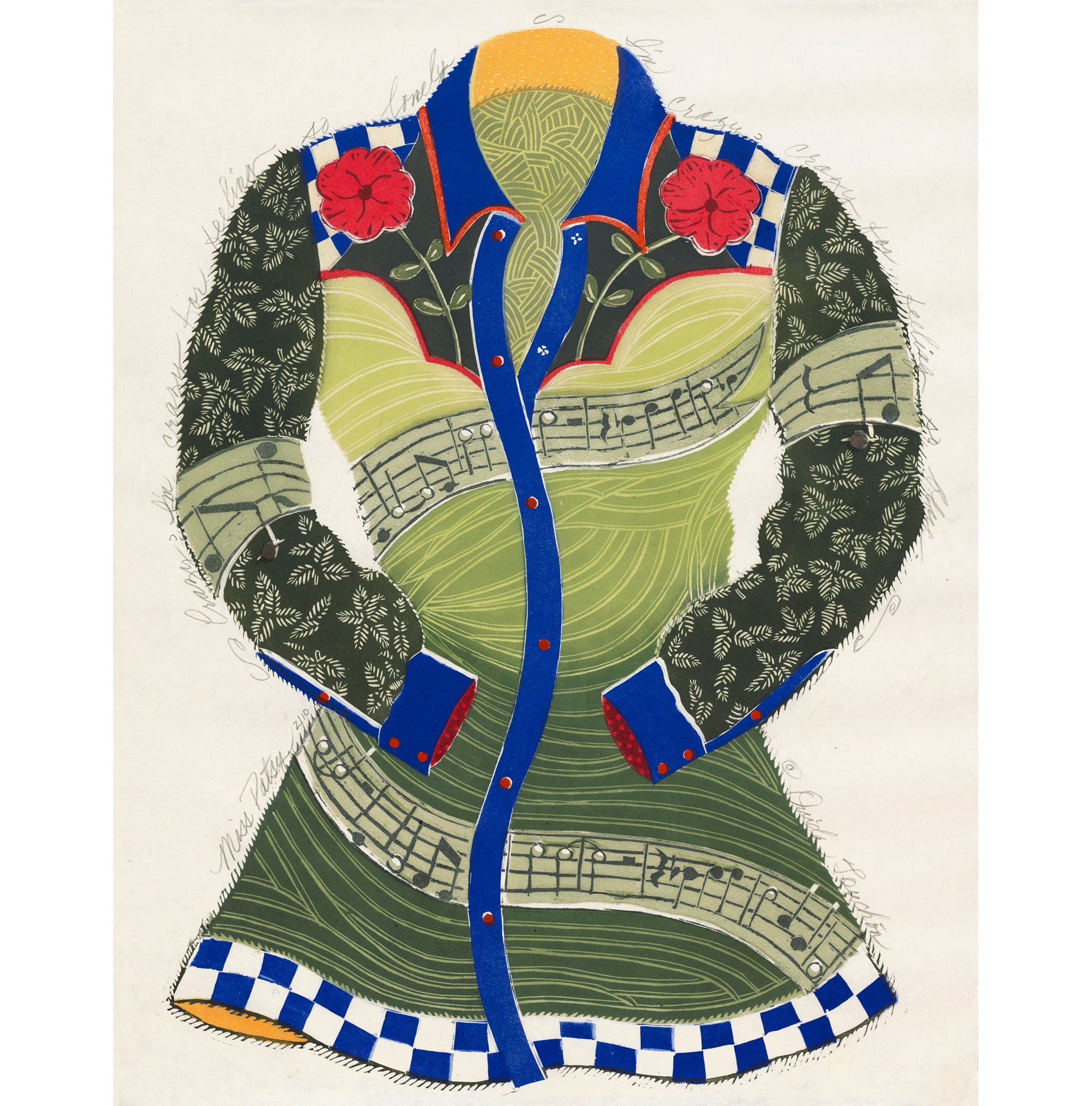 Miss Patsy- original art edition – Ouida Touchon, Portfolio